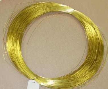 Soft brass wire (1kg) Ø 0.8 mm