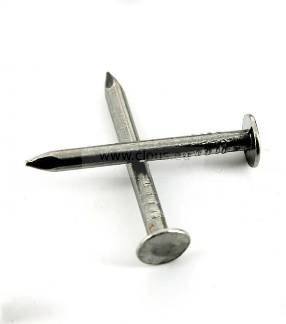 Flat head steel nail Ø 2.0 mm 