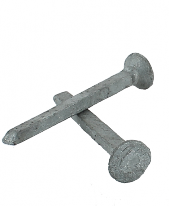 Galvanized steel "Canot" forged nails 