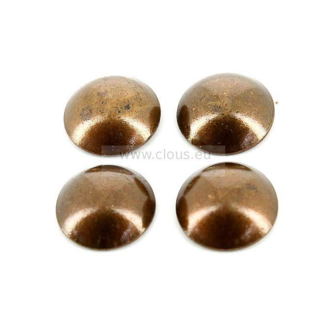 Brown textured (1000 upholstery nails) Ø 11.5 mm