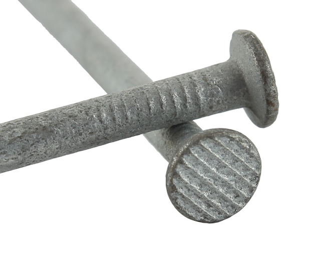 Cone head galvanized steel nail Ø 3.8 mm (1kg) 