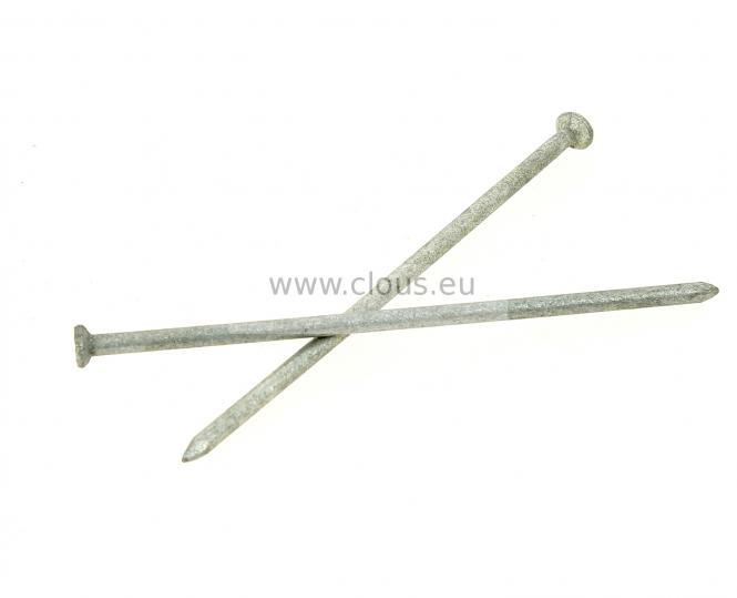 Cone head galvanized steel nail Ø 5.5 mm (1kg) L : 160 mm - Ø 5.5 mm