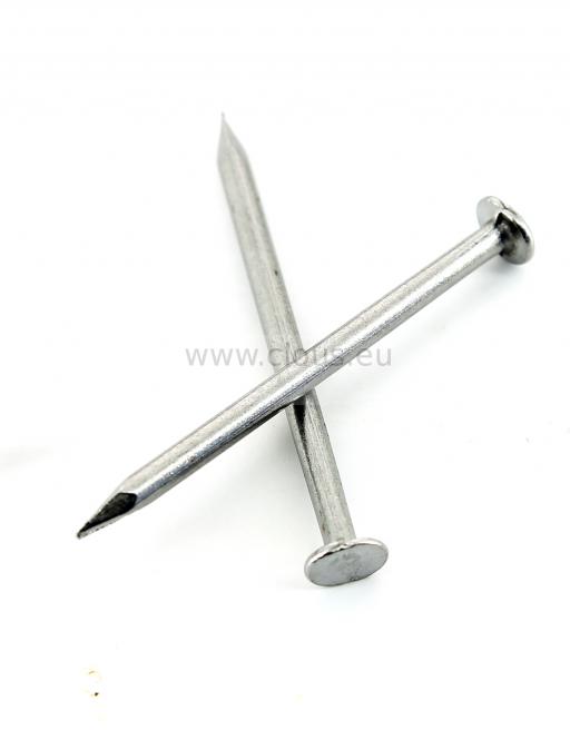 Flat head steel nail Ø 1.8 mm 