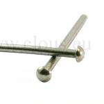Unpointed tip, round head stainless steel nail (1kg) L : 40 mm - Ø 2.4 mm