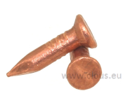 Countersunk head square copper nails Ø 4.2 mm L : 20 mm - Ø 4.2 mm