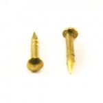 Round head brass nail Ø 0.9 mm (30g) L : 10 mm - Ø 0.9 mm