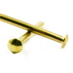 Round head brass nail Ø 2.7 mm L : 50 mm - Ø 2.7 mm