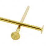 Flat head brass nail Ø 2.2 mm L : 40 mm - Ø 2.2 mm
