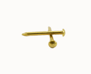 Round head brass nail Ø 1.4 mm 